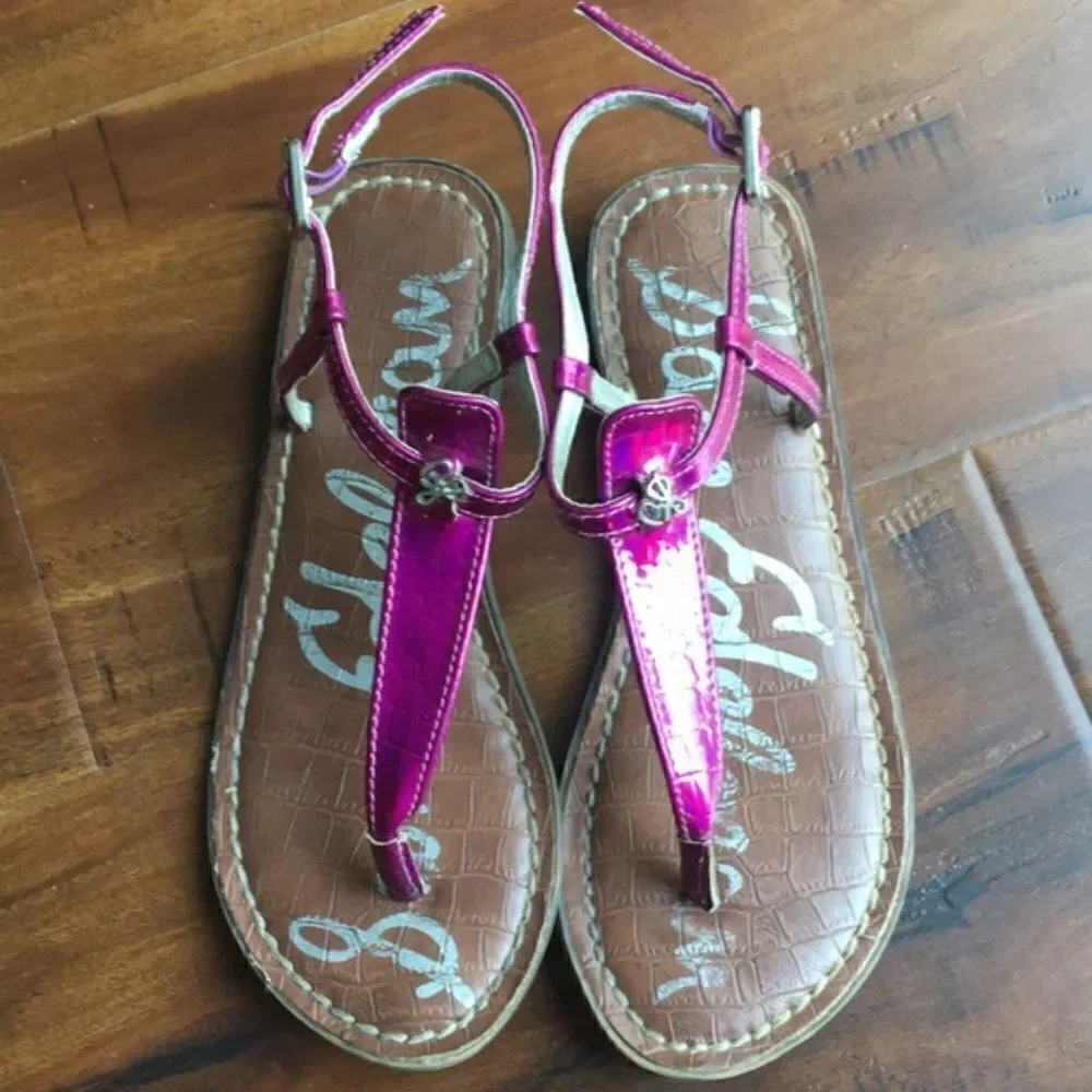 SAM Edelman Gigi Charm Sandal Flip Flop Shoe